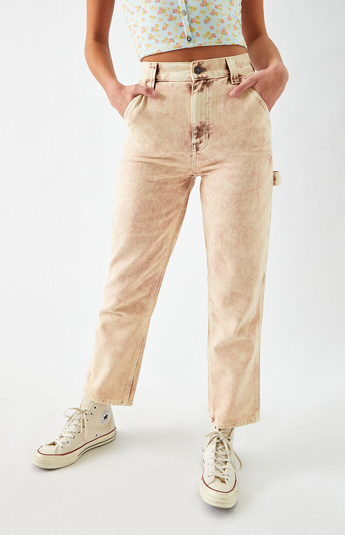 Sunset Acid Wash Carpenter Pants