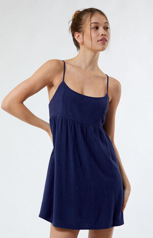 Linen Mini Dress image number 1