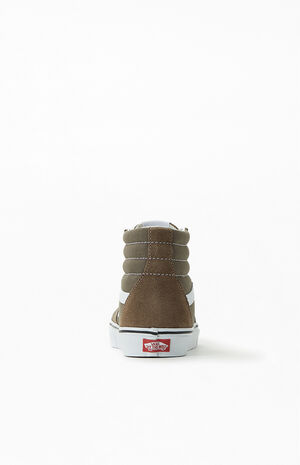 Sk8-Hi Canvas Brown & White Shoes image number 3