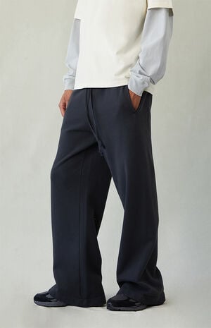 Black Wash Baggy Sweatpants image number 3