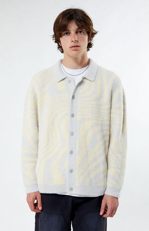 Warped Eyelash Cardigan image number 1