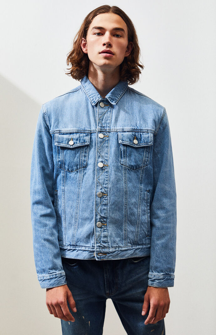 pacsun jean jacket mens