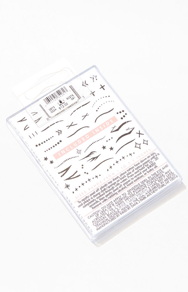 Inked by Dani Temporary Face Tattoo Pack Mall of America®