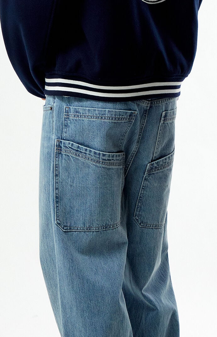 Pacsun Blake Extreme Baggy Jeans Medium Blue