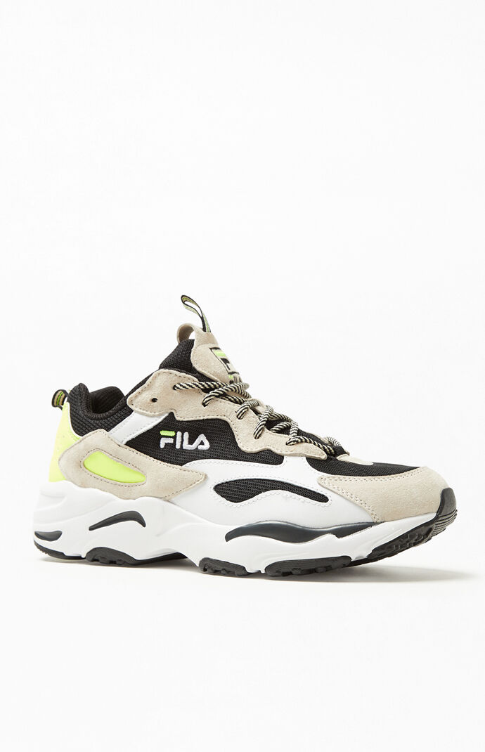 Black Multi Ray Tracer Sneakers