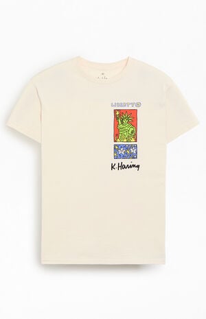 Keith Haring USA Flag T-Shirt image number 2