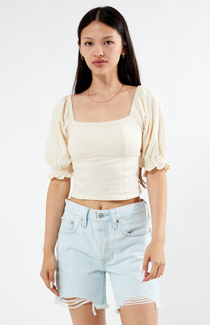 501 Mid Thigh Denim Shorts image number 2