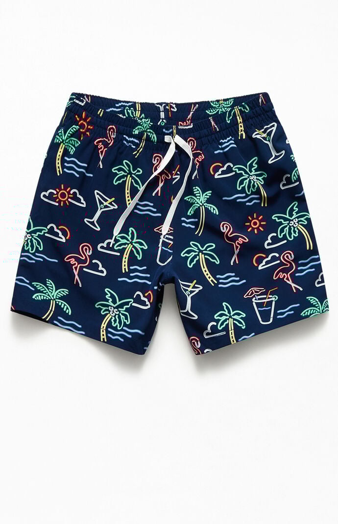 Neon Lights 15" Swim Trunks