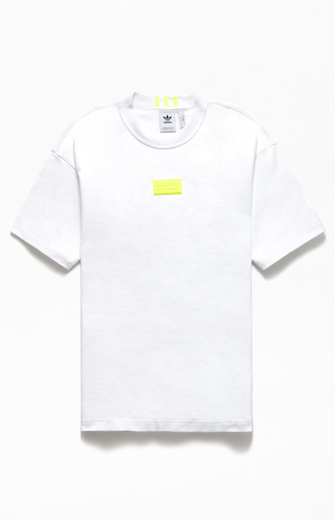 White RYV Silicone Badge T-Shirt