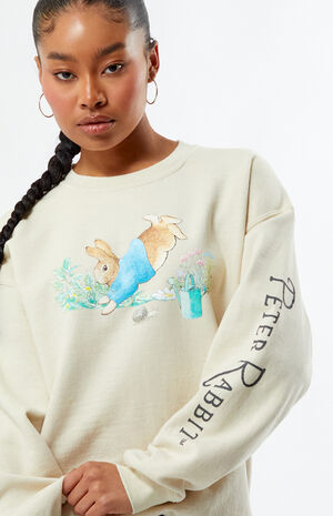 Peter Rabbit Snail Friend Crew Neck Sweatshirt image number 2