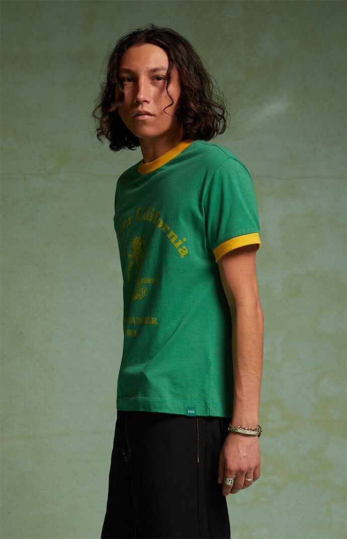 FIELD OF STUDY by Pacsun Tide Ringer T-Shirt