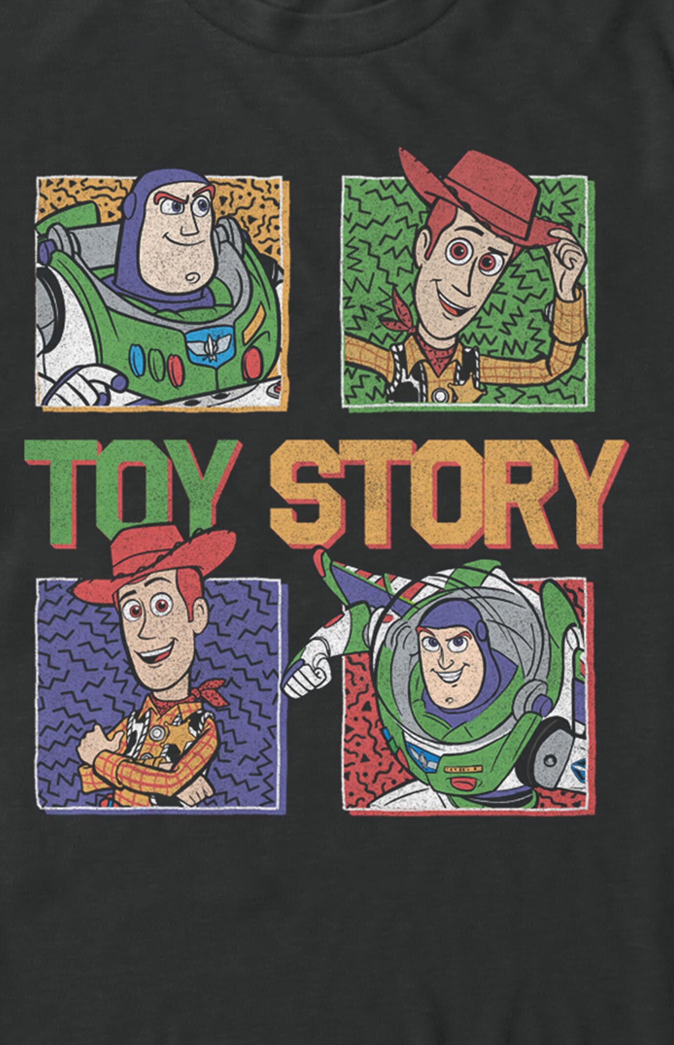 Toy Story Nineties Foursquare T-Shirt