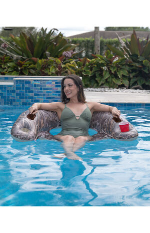 Realtree Max 7 Jumbo 48" Sun Chair Pool Float image number 3