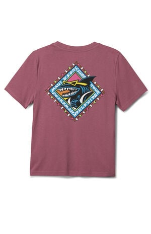 Kids Shaka Shark Short Sleeve T-Shirt image number 1