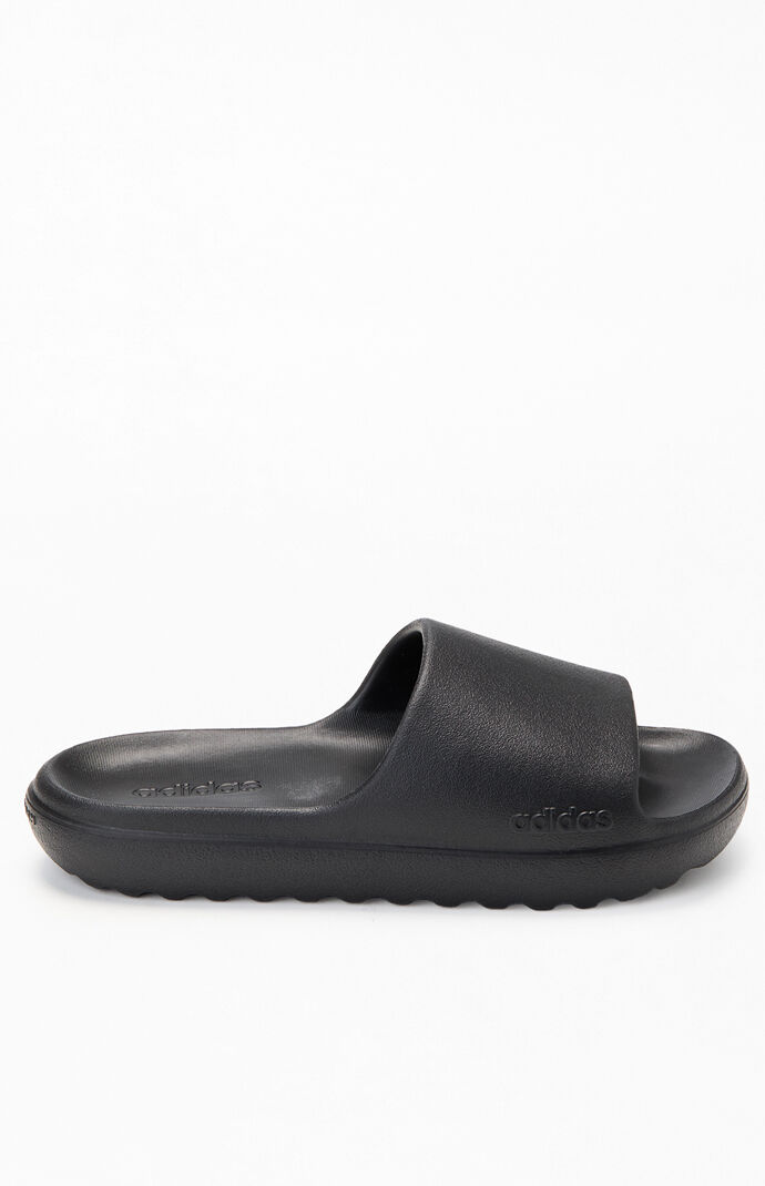 adidas Kids Black Adilette Lumia Slides | Pacsun