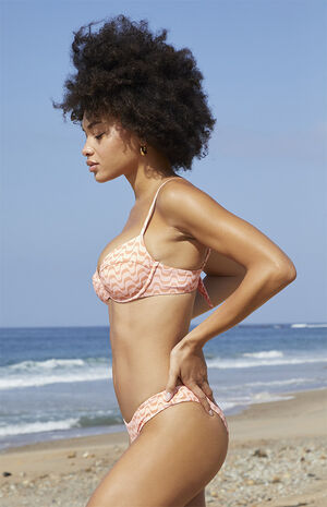 Eco Printed Gigi Underwire Bikini Top image number 3