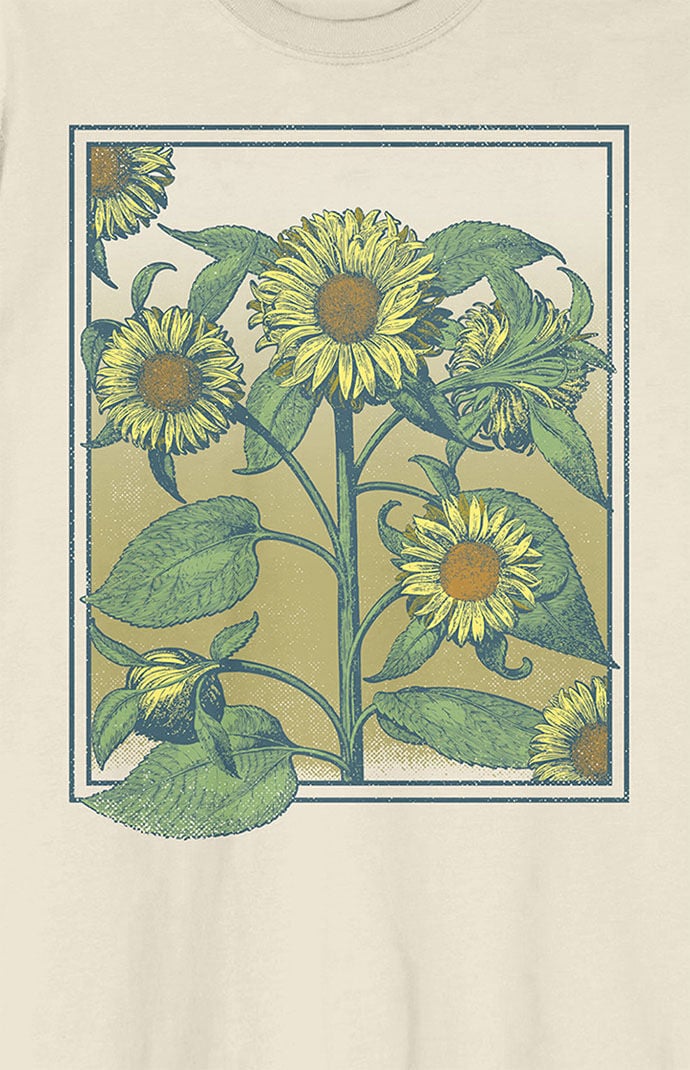 Sunflower Frame T-Shirt | PacSun