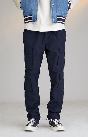 Nylon Relaxed Cargo Pants image number 2