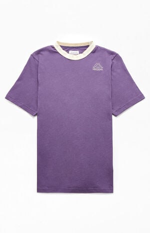 Purple Logo Tape Efro T-Shirt image number 1