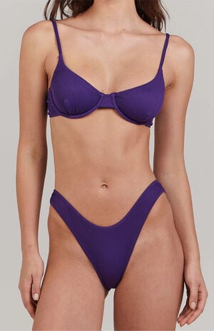 Mylo Brief High Cut Bikini Bottom image number 1