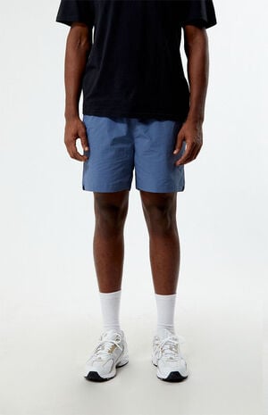 Blue Nylon Shorts image number 2