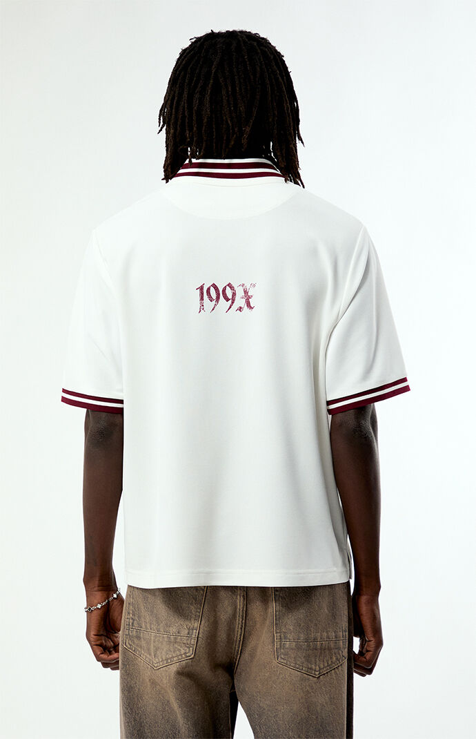 Pacsun Cream 199x Short Sleeve Soccer Jersey | Pacsun