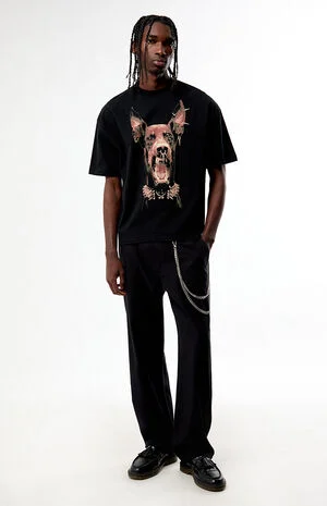 Hell Hound Cropped Boxy T-Shirt image number 5