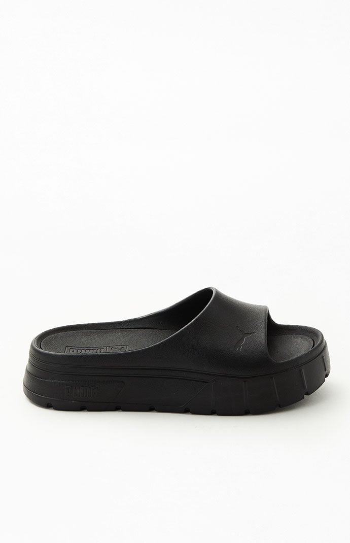 Puma platform sliders on sale
