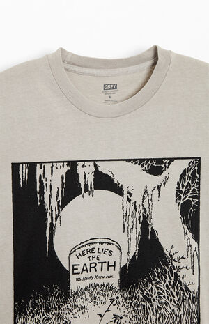 Here Lies Earth Pigment T-Shirt image number 2