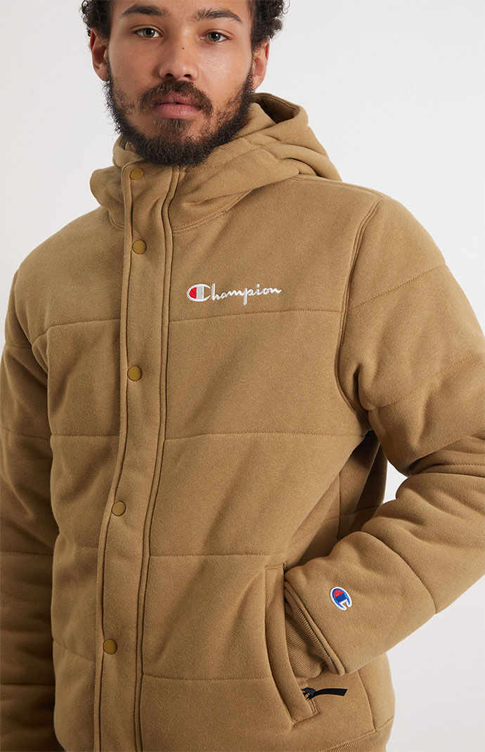 Champion Reverse Weave Puffer Jacket PacSun