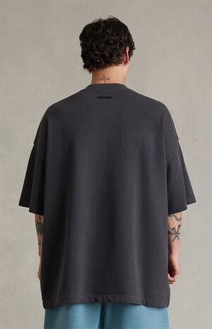 Faded Black Campus '90s Short Sleeve T-Shirt image number 4