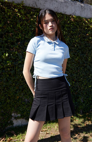 Pleated Mini Skirt Pleated Mini Skirt image number null