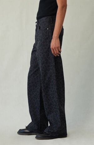 Blake Extreme Baggy Jeans Leopard image number 4