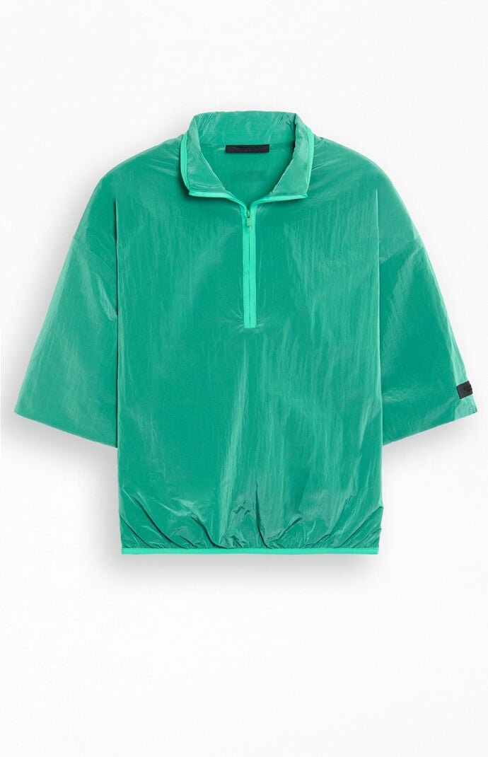 Fear of God Mint Leaf Half Zip Mock Neck Shirt