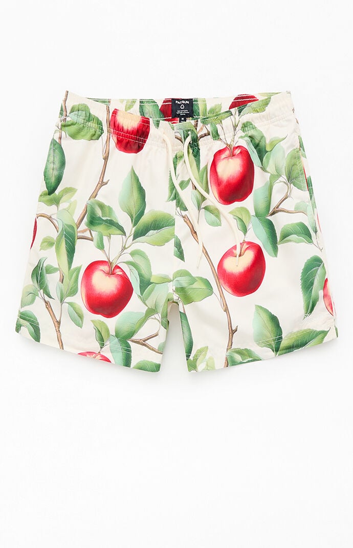 Pacsun Apples Eco 4.5" Swim Trunks