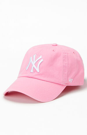 Rose NY Yankees Dad Hat image number 4