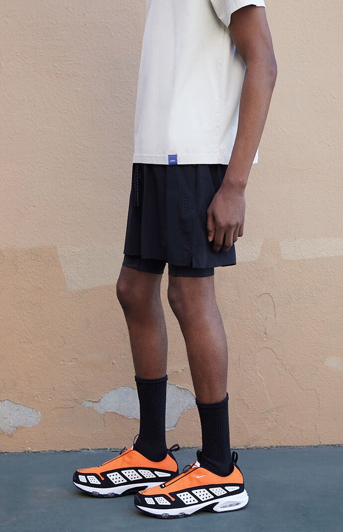 A.R.C. Active Black Running Shorts | PacSun
