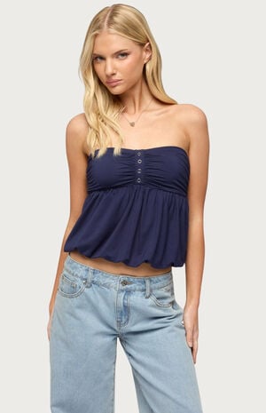 Yury Strapless Bubble Top image number 1