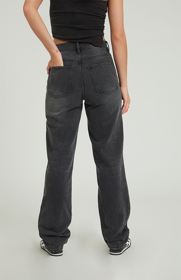 デニム・ジーパン DONDUP Woman Jeans Black DP514DSE249DDL6 999 DONDUP Women's Low Waist Dark Jeans With Buttons P065 DS011D