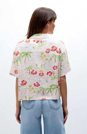 Linen Souvenir Camp Shirt image number 4