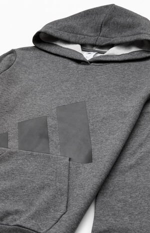 Kids Heather Grey Essentials Big Logo Hoodie image number 2