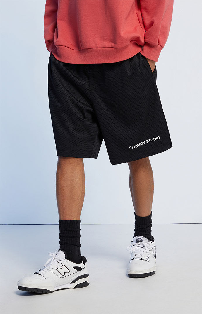 Playboy By PacSun Head Shot Mesh Shorts | PacSun