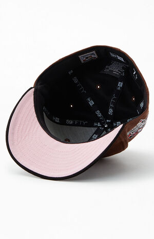 Observatie Geometrie Overwinnen New Era x PS Reserve Pink Mocha Suede Yankees 59Fifty Fitted Hat | PacSun