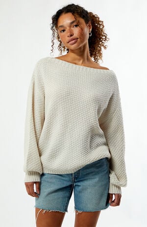 Wren Off-The-Shoulder Sweater image number 3
