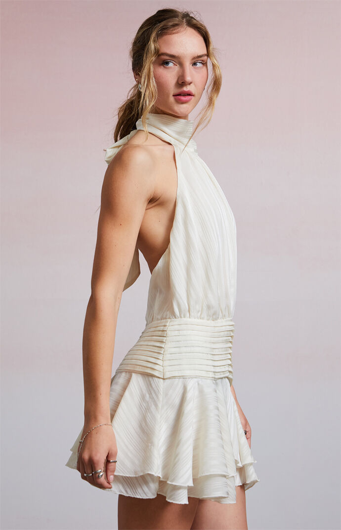 Third Charm Mira Tie Back Mini Dress | PacSun
