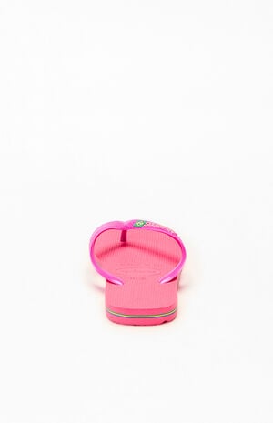 Women's Brazil Logo Flip Flop Sandals image number 3