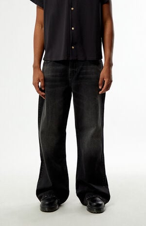 Bennett Baggy Flare Jeans Faded Black image number 1