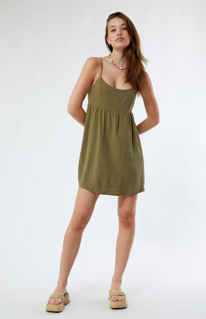 Linen Mini Dress image number 1