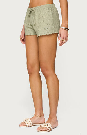 Talula Eyelet Shorts image number 2