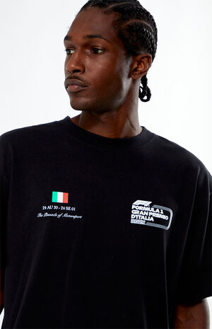 x PacSun Black Monza Italy T-Shirt image number 3